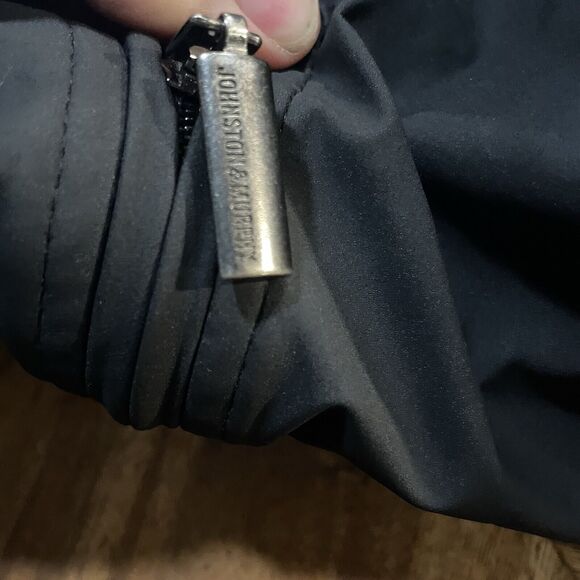 Johnston & Murphy Vest Fleece Lined Reversible Soft Shell Zip Up Mens Large - Picture 3 of 7